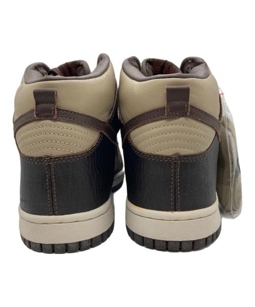 NIKE（ナイキ）NIKE (ナイキ) ハイカットスニーカー ベージュ×ブラウン サイズ:29.5cmの古着・服飾アイテム