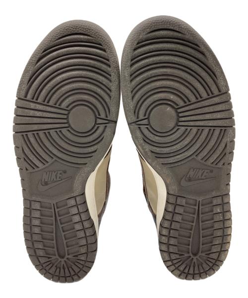 NIKE（ナイキ）NIKE (ナイキ) ハイカットスニーカー ベージュ×ブラウン サイズ:29.5cmの古着・服飾アイテム