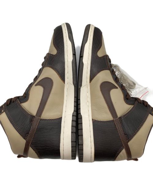 NIKE（ナイキ）NIKE (ナイキ) ハイカットスニーカー ベージュ×ブラウン サイズ:29.5cmの古着・服飾アイテム