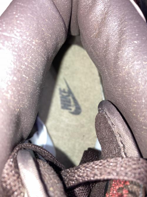 NIKE（ナイキ）NIKE (ナイキ) ハイカットスニーカー ベージュ×ブラウン サイズ:29.5cmの古着・服飾アイテム