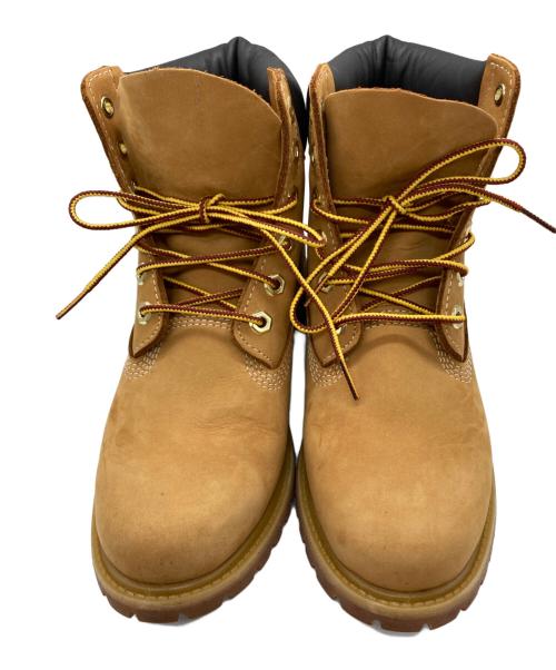 Timberland（ティンバーランド）Timberland (ティンバーランド) 6インチプレミアムウォータープルーフブーツ ベージュ サイズ:25㎝の古着・服飾アイテム