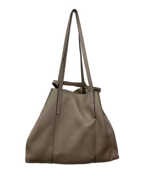 GIANNI CHIARINI（ジャンニ キアリーニ）GIANNI CHIARINI (ジャンニ キアリーニ) SUPERLIGHT L トートバッグ ベージュの古着・服飾アイテム