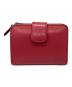PRADA (プラダ) Lファスナーウォレット ピンク：8000円