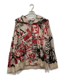 Vivienne Westwood man（ヴィヴィアン ウェストウッド マン）の古着「ジップパーカー」｜レッド×ベージュ