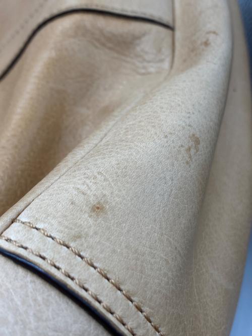 COACH（コーチ）COACH (コーチ) エルゴ プリーテッド サッチェル ベージュの古着・服飾アイテム