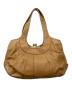 COACH (コーチ) エルゴ プリーテッド サッチェル ベージュ：10000円