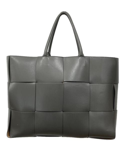BOTTEGA VENETA（ボッテガベネタ）BOTTEGA VENETA (ボッテガベネタ) トートバッグ ダークグレーの古着・服飾アイテム