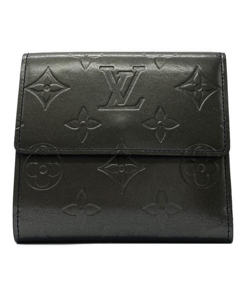 LOUIS VUITTON（ルイ ヴィトン）LOUIS VUITTON (ルイ ヴィトン) 3つ折り財布 ダークブルーの古着・服飾アイテム