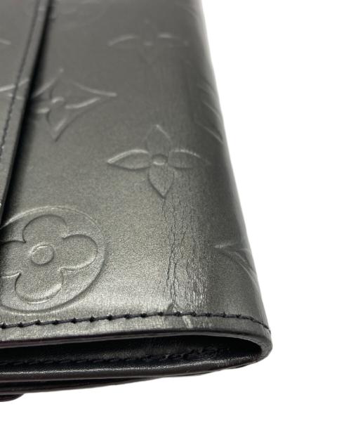 LOUIS VUITTON（ルイ ヴィトン）LOUIS VUITTON (ルイ ヴィトン) 3つ折り財布 ダークブルーの古着・服飾アイテム
