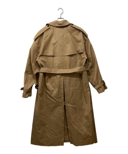 HYKE（ハイク）HYKE (ハイク) ビッグトレンチコート ベージュ サイズ:Mの古着・服飾アイテム