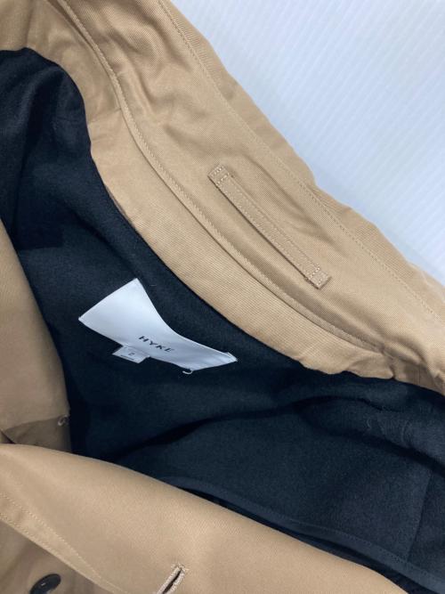 HYKE（ハイク）HYKE (ハイク) ビッグトレンチコート ベージュ サイズ:Mの古着・服飾アイテム