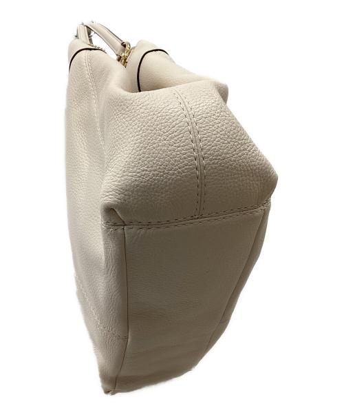 COACH（コーチ）COACH (コーチ) ペブルド レザー レクシー ショルダーバッグ ホワイトの古着・服飾アイテム