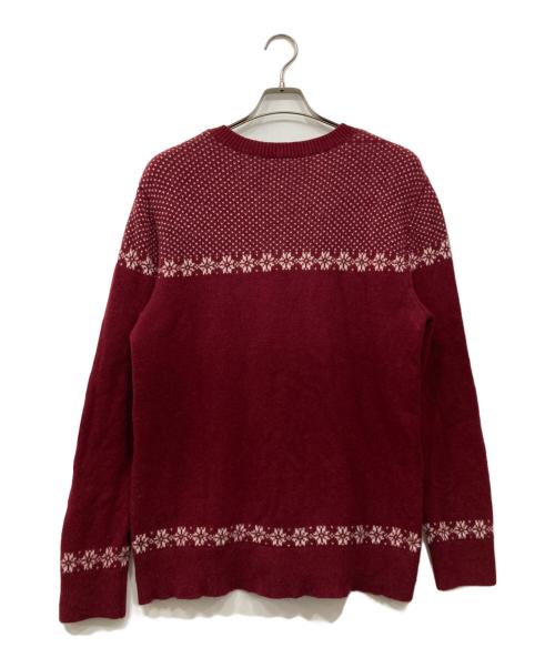 COACH（コーチ）COACH (コーチ) PEANUTS (ピーナッツ) スヌーピーニット レッド サイズ:Mの古着・服飾アイテム
