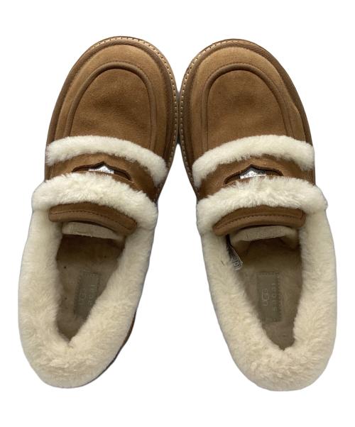UGG（アグ）UGG (アグ) sacai (サカイ) ローファー ベージュ サイズ:28cmの古着・服飾アイテム