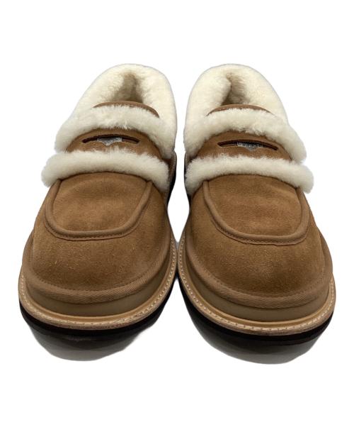 UGG（アグ）UGG (アグ) sacai (サカイ) ローファー ベージュ サイズ:28cmの古着・服飾アイテム