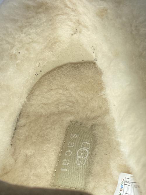UGG（アグ）UGG (アグ) sacai (サカイ) ローファー ベージュ サイズ:28cmの古着・服飾アイテム