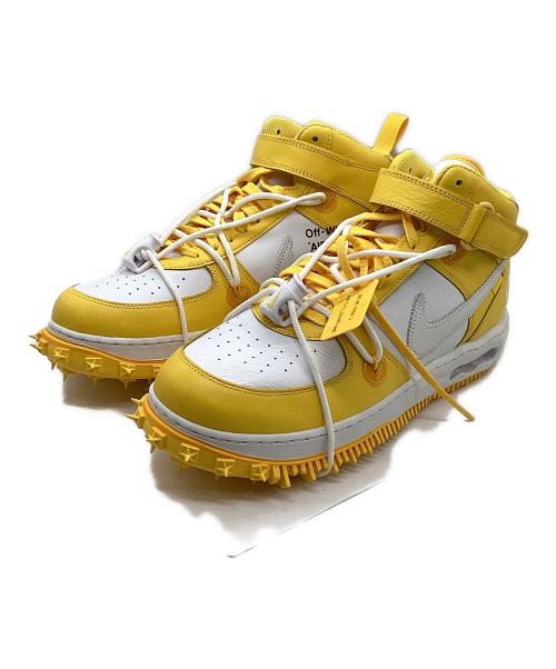 NIKE（ナイキ）NIKE (ナイキ) OFFWHITE (オフホワイト) スニーカー イエロー×ホワイト サイズ:30cmの古着・服飾アイテム