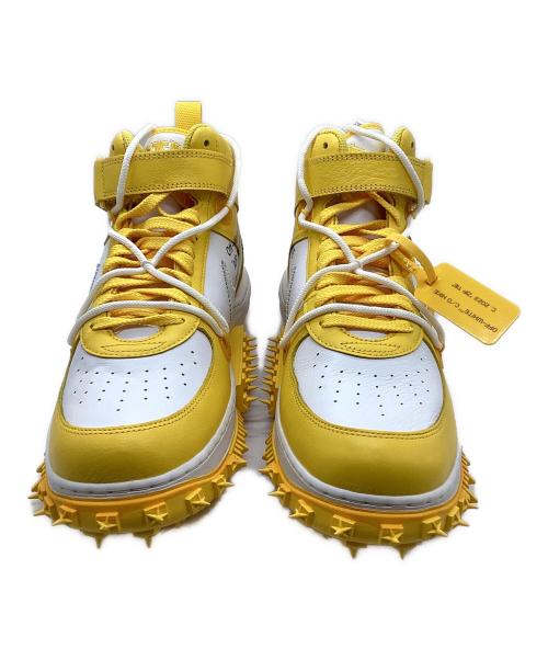NIKE（ナイキ）NIKE (ナイキ) OFFWHITE (オフホワイト) スニーカー イエロー×ホワイト サイズ:30cmの古着・服飾アイテム