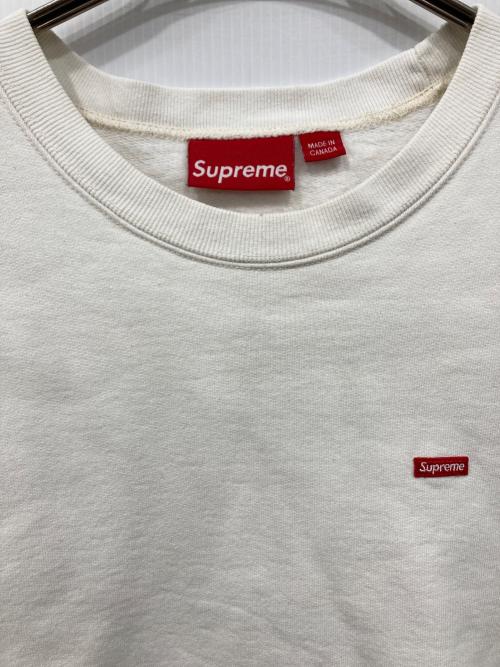SUPREME（シュプリーム）Supreme (シュプリーム) スモール ボックス ロゴ スウェット ホワイト サイズ:Freeの古着・服飾アイテム