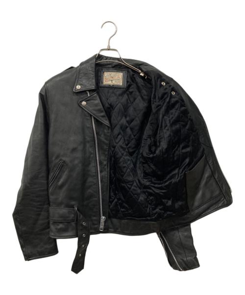 MEX TEX（テックス・メックス）MEX TEX (テックス・メックス) ライダースジャケット ブラック サイズ:36の古着・服飾アイテム