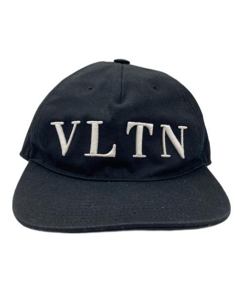 VALENTINO（ヴァレンティノ）VALENTINO (ヴァレンティノ) キャップ ブラック サイズ:Mの古着・服飾アイテム