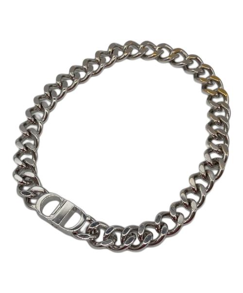 Dior（ディオール）Dior (ディオール) CD ICON チェーンリンク ネックレス シルバー サイズ:46cmの古着・服飾アイテム
