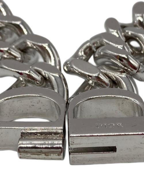 Dior（ディオール）Dior (ディオール) CD ICON チェーンリンク ネックレス シルバー サイズ:46cmの古着・服飾アイテム