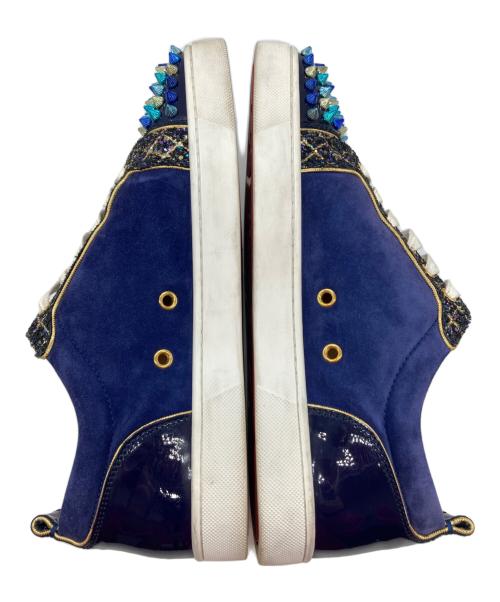 Christian Louboutin（クリスチャン・ルブタン）Christian Louboutin (クリスチャン・ルブタン) ローカットスニーカー ブルー サイズ:40 1/2の古着・服飾アイテム