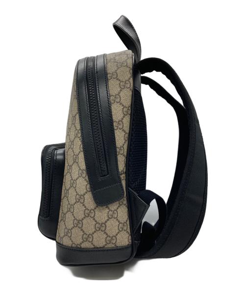 GUCCI（グッチ）GUCCI (グッチ) バックパック ベージュ・ブラックの古着・服飾アイテム