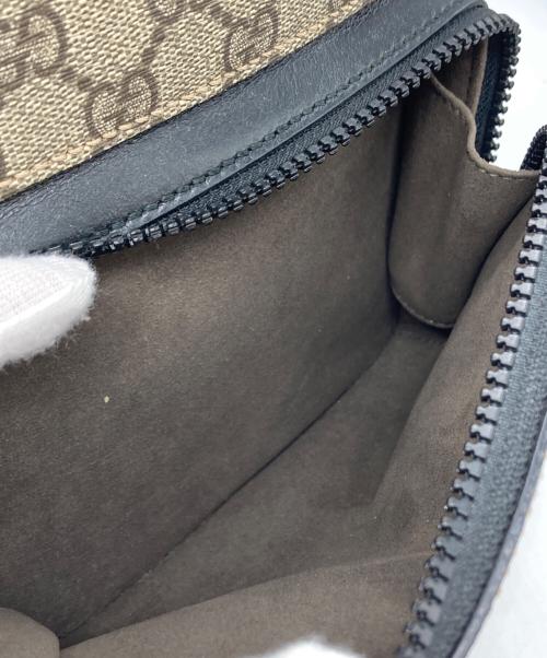 GUCCI（グッチ）GUCCI (グッチ) バックパック ベージュ・ブラックの古着・服飾アイテム