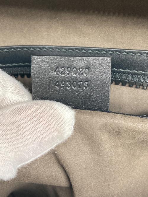 GUCCI（グッチ）GUCCI (グッチ) バックパック ベージュ・ブラックの古着・服飾アイテム
