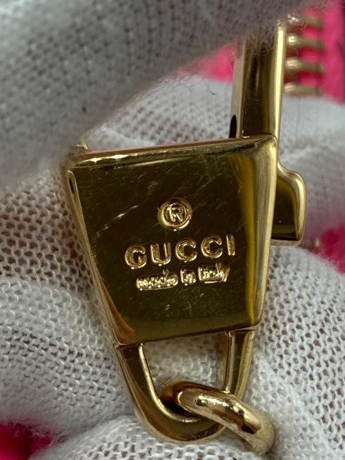 GUCCI（グッチ）GUCCI (グッチ) ショルダーバッグ クリア・ピンク サイズ:ミニの古着・服飾アイテム