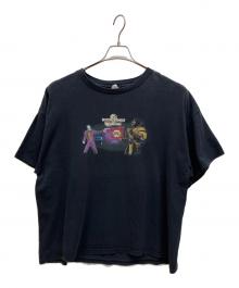 DELTA（デルタ）の古着「00'sヴィンテージプリントTシャツ」｜ブラック