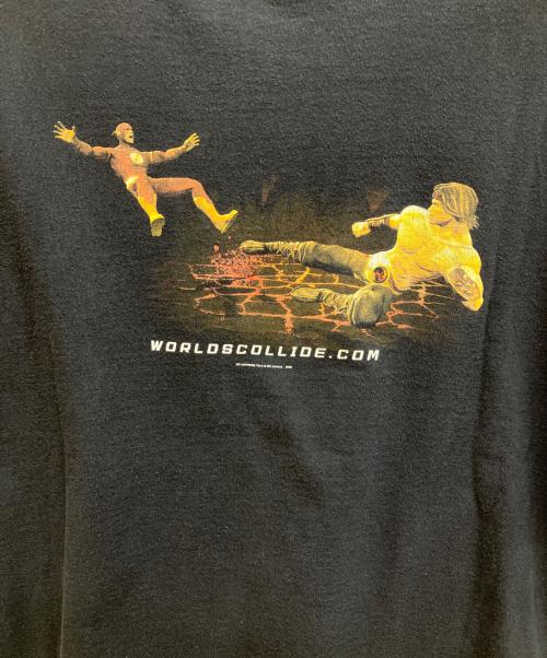 DELTA（デルタ）DELTA (デルタ) 00'sヴィンテージプリントTシャツ ブラック サイズ:XLの古着・服飾アイテム