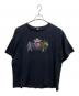 DELTA（デルタ）の古着「00'sヴィンテージプリントTシャツ」｜ブラック