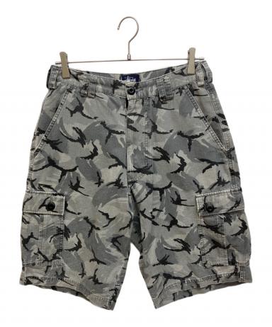 中古・古着通販】stussy (ステューシー) カモ柄ハーフパンツ グレー