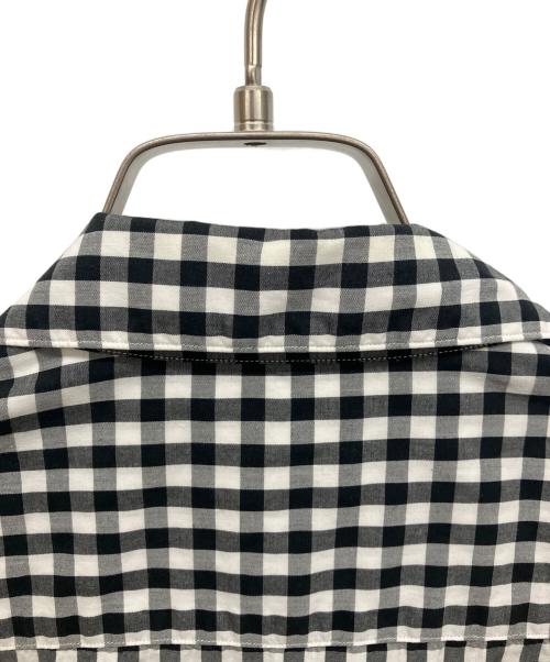 Porter Classic（ポータークラシック）Porter Classic (ポータークラシック) 半袖ギンガムチェックシャツ ブラック サイズ:Mの古着・服飾アイテム