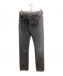 Maison Margiela（メゾンマルジェラ）の古着「ストレートデニムパンツ」｜ブラック