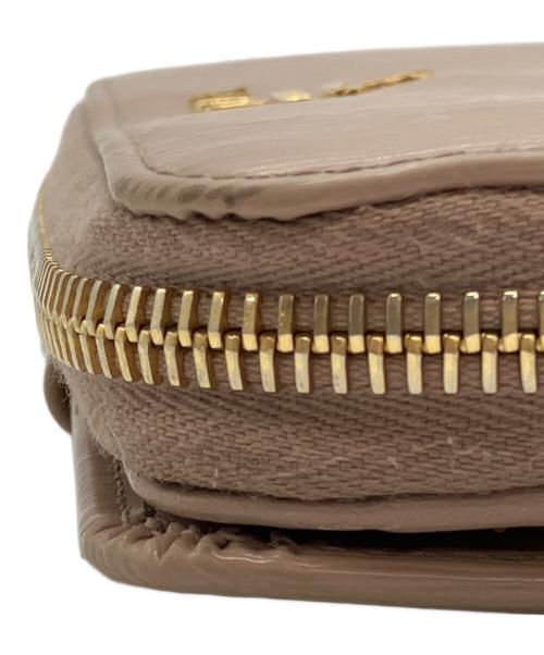 PRADA（プラダ）PRADA (プラダ) ラウンドファスナー長財布／ヴィッテ ロムーブ ピンク サイズ:下記参照の古着・服飾アイテム