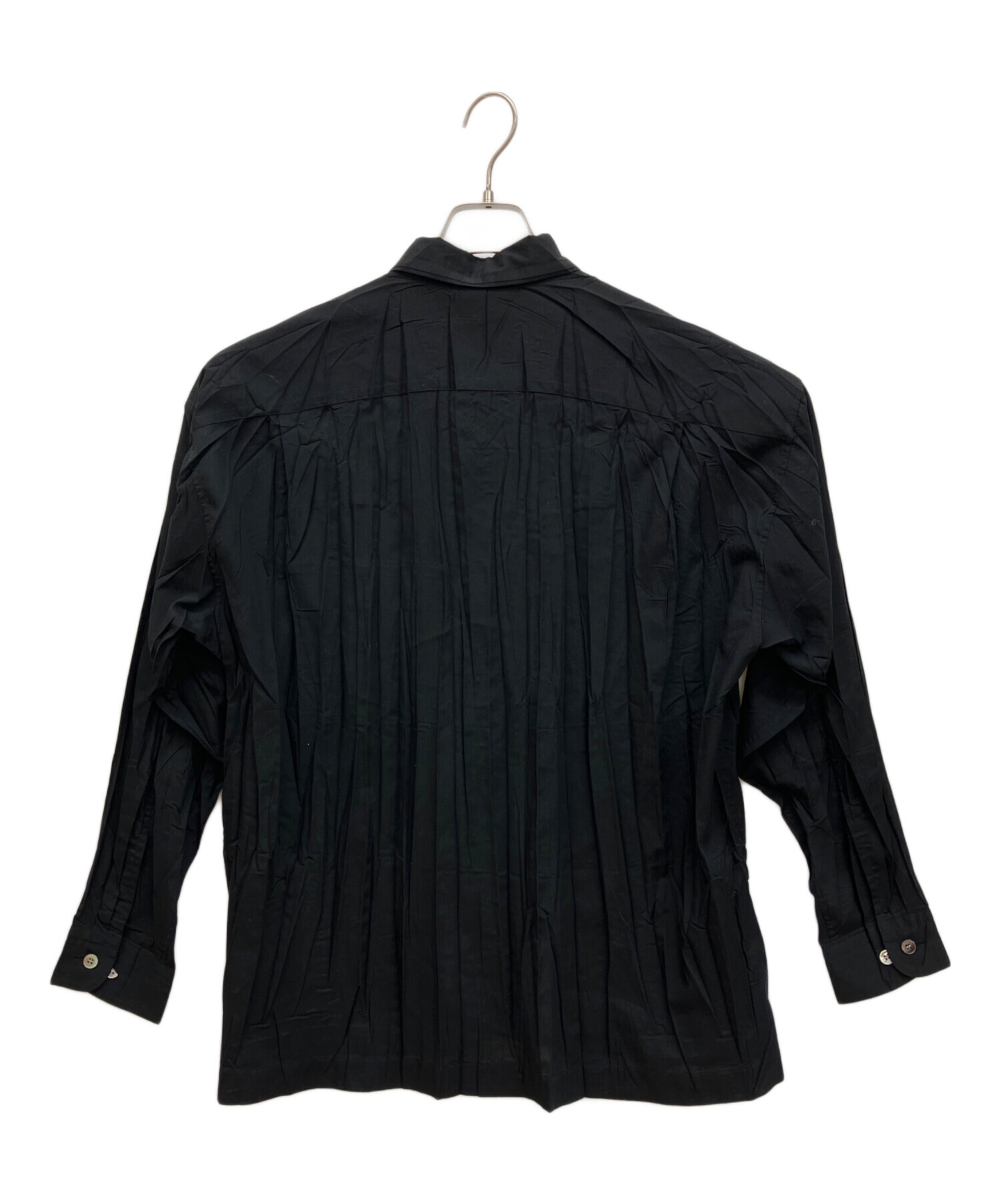 イッセイ ミヤケ メンプリーツ シャツ ISSEY MIYAKE MEN ISSEY MIYAKE MEN ランダムプリーツストライプシャツ issey miyake men