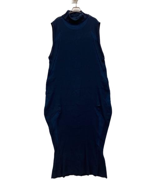 A・POC（エーポック）A・POC (エーポック) ハイネックノースリーブワンピース ネイビー サイズ:2の古着・服飾アイテム