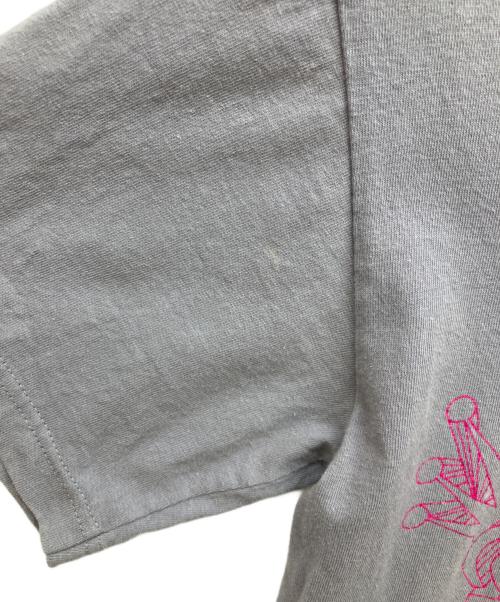 stussy（ステューシー）stussy (ステューシー) プリントTシャツ グレー サイズ:Ｓの古着・服飾アイテム
