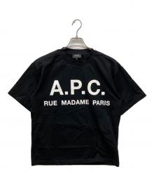 A.P.C.（アーペーセー）の古着「Tシャツ」｜ブラック