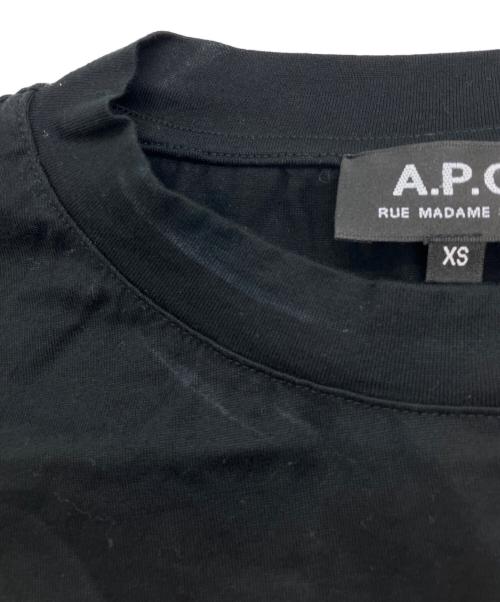A.P.C.（アーペーセー）A.P.C. (アーペーセー) Tシャツ ブラック サイズ:XSの古着・服飾アイテム