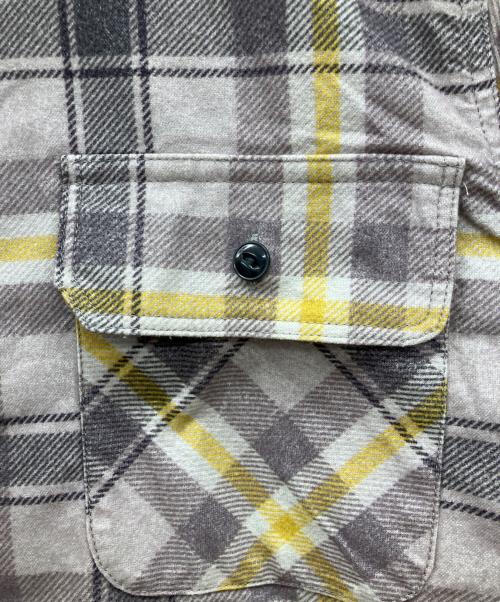 THE OVERALLS（ザユニオンメイドオーバーオールズ）THE OVERALLS (ザユニオンメイドオーバーオールズ) チェックシャツ グレー サイズ:Ｓの古着・服飾アイテム