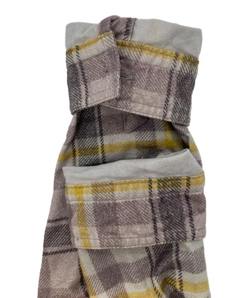 THE OVERALLS（ザユニオンメイドオーバーオールズ）THE OVERALLS (ザユニオンメイドオーバーオールズ) チェックシャツ グレー サイズ:Ｓの古着・服飾アイテム