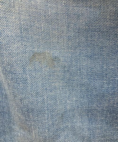 THE OVERALLS（ザユニオンメイドオーバーオールズ）THE OVERALLS (ザオーバーオールズ) リペア加工デニムパンツ インディゴ サイズ:32の古着・服飾アイテム