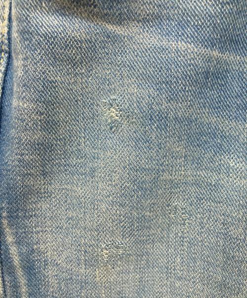 THE OVERALLS（ザユニオンメイドオーバーオールズ）THE OVERALLS (ザオーバーオールズ) リペア加工デニムパンツ インディゴ サイズ:32の古着・服飾アイテム