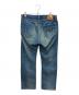 THE OVERALLS (ザオーバーオールズ) リペア加工デニムパンツ インディゴ サイズ:32：8000円