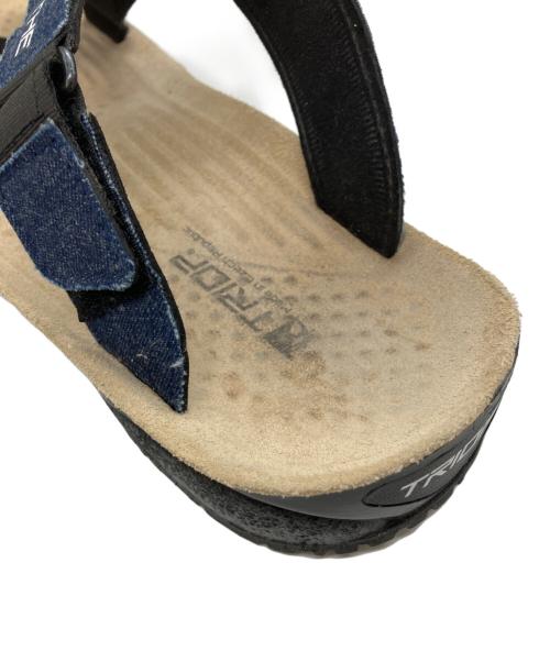 TRIOP（トリオプ）triop (トリオプ) コンフォートサンダル　ZENI SLIPPER インディゴ サイズ:27cmの古着・服飾アイテム